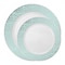 Smarty Had A Party White Turquoise Blue & Silver Mosaic Plastic Dinnerware Set, 120 Dinner Plates, 120 Salad Plates, 240PK 890TBSVP-CASE - alternate 5